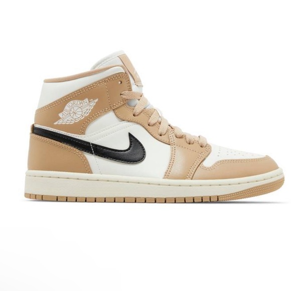 Women’s Air Jordan 1 Mid Desert - Picture 3 of 9